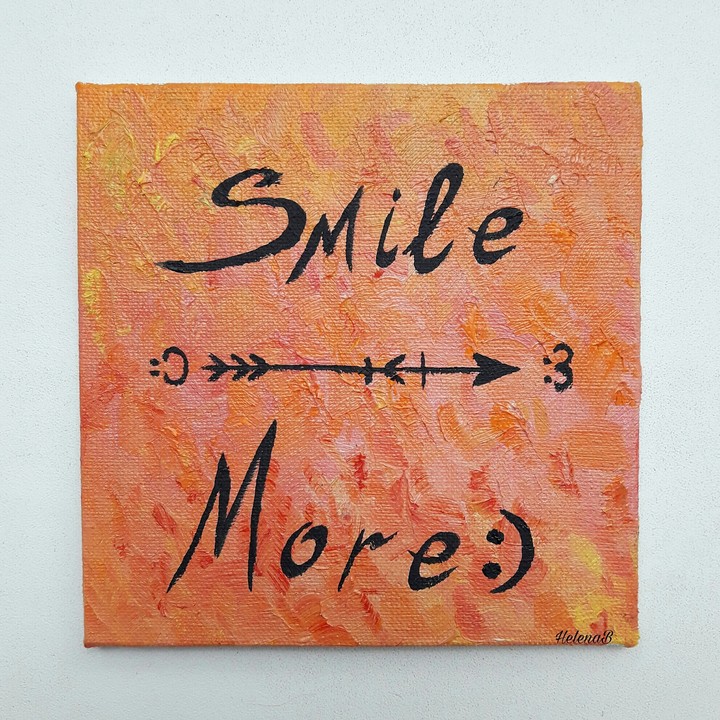 smile more