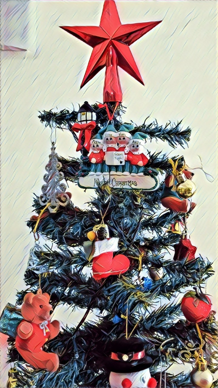 christmas painting