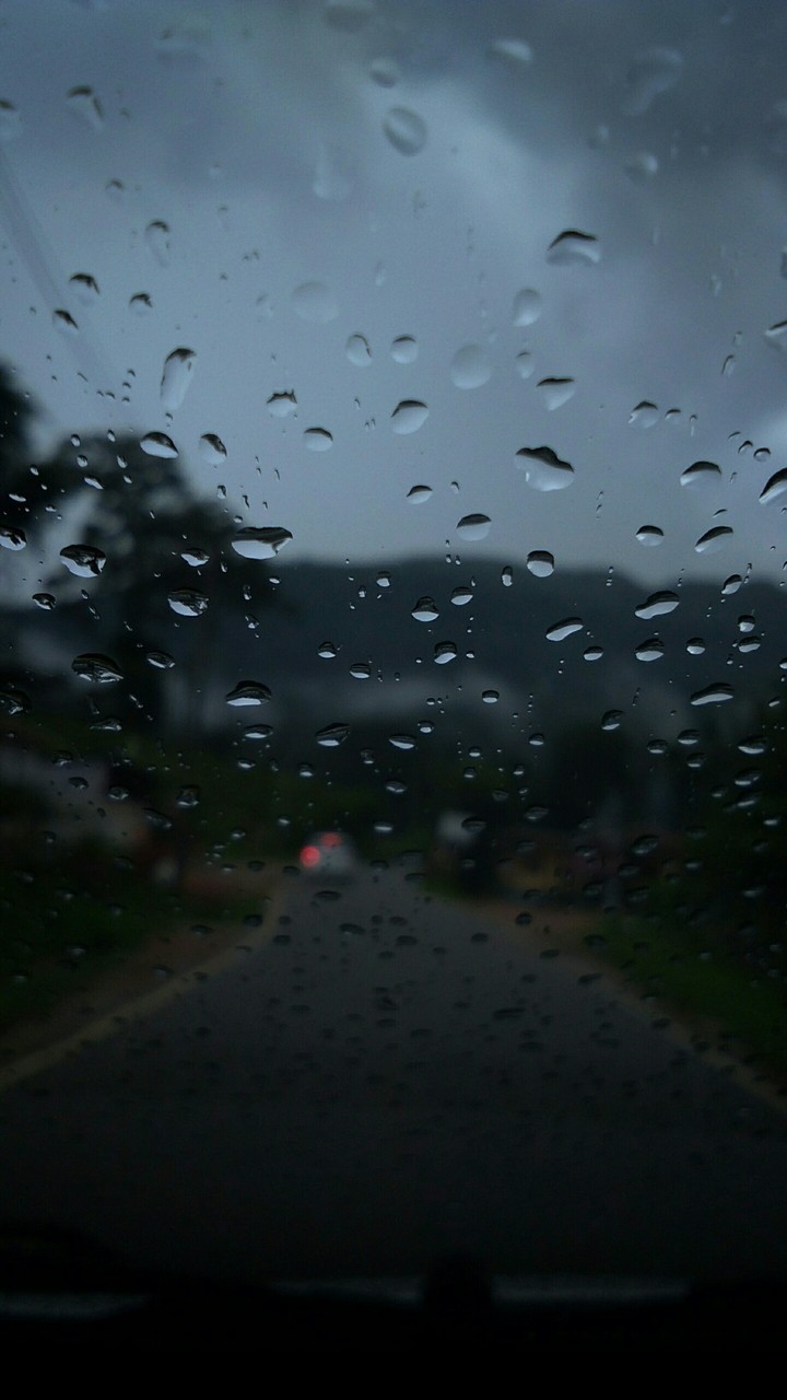 rain bokeh
