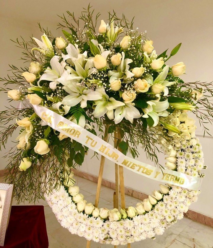 Corona de flores