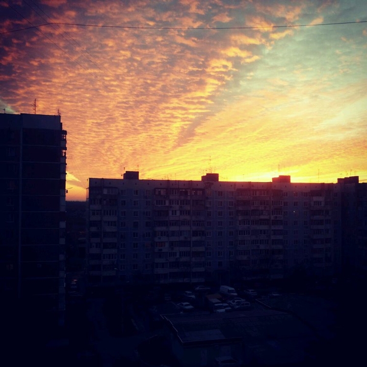 закат