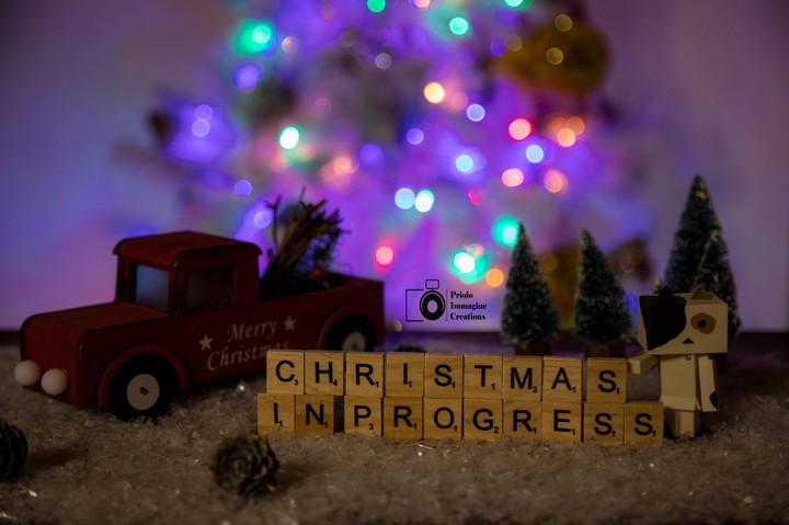Christmas in progress