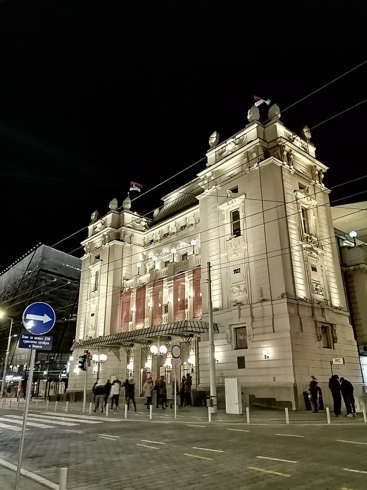 National Theatre in Belgrade, Serbia