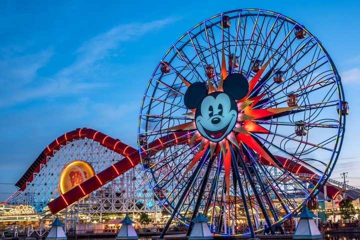 Disneyland California Mickey Wheel