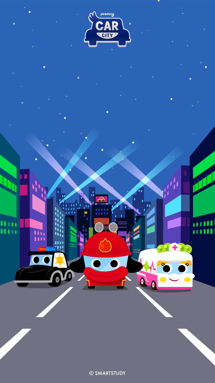 Pinkfong Car City Background 3
