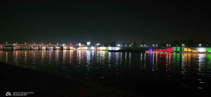 Colorful Riverfront