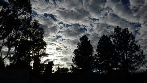 entardecer