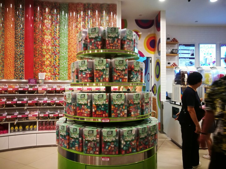Tic tac tower at candylicuous on Santosa island, Singapore