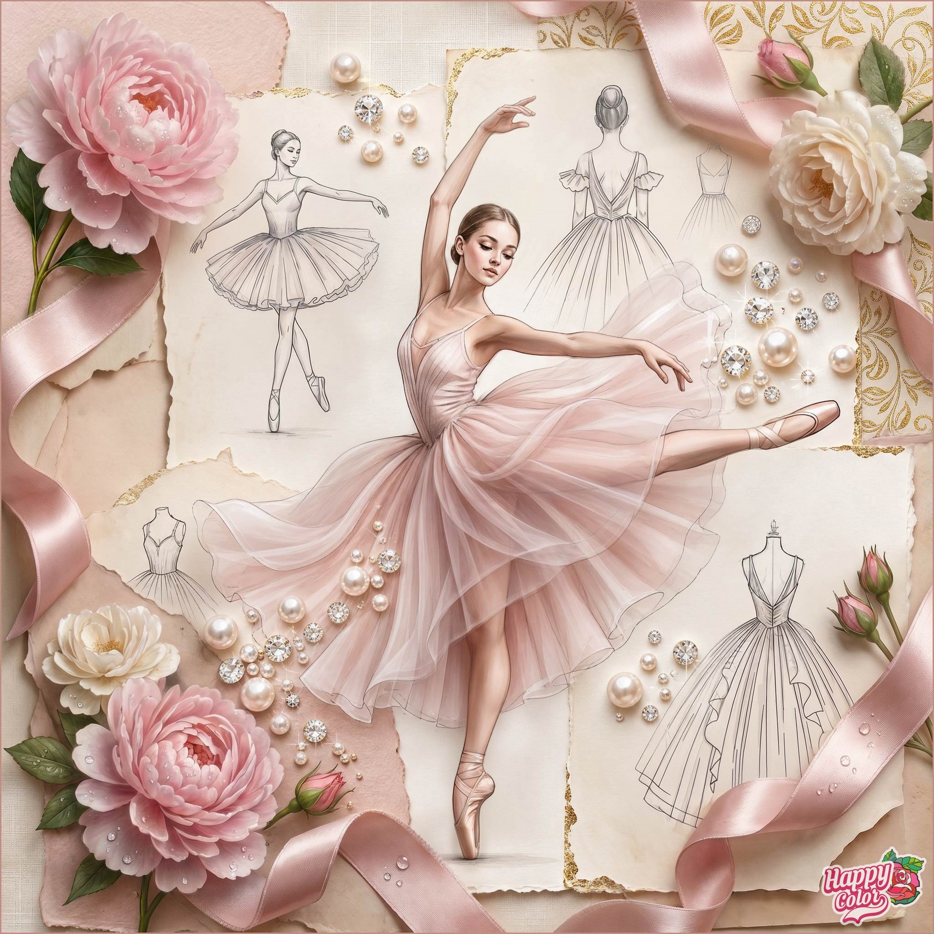 sfondi annimation, ballet