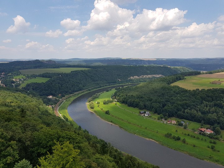 Elbtal in der Sächsischen Schweiz