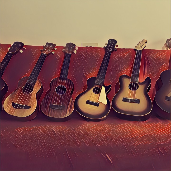 ukuleles