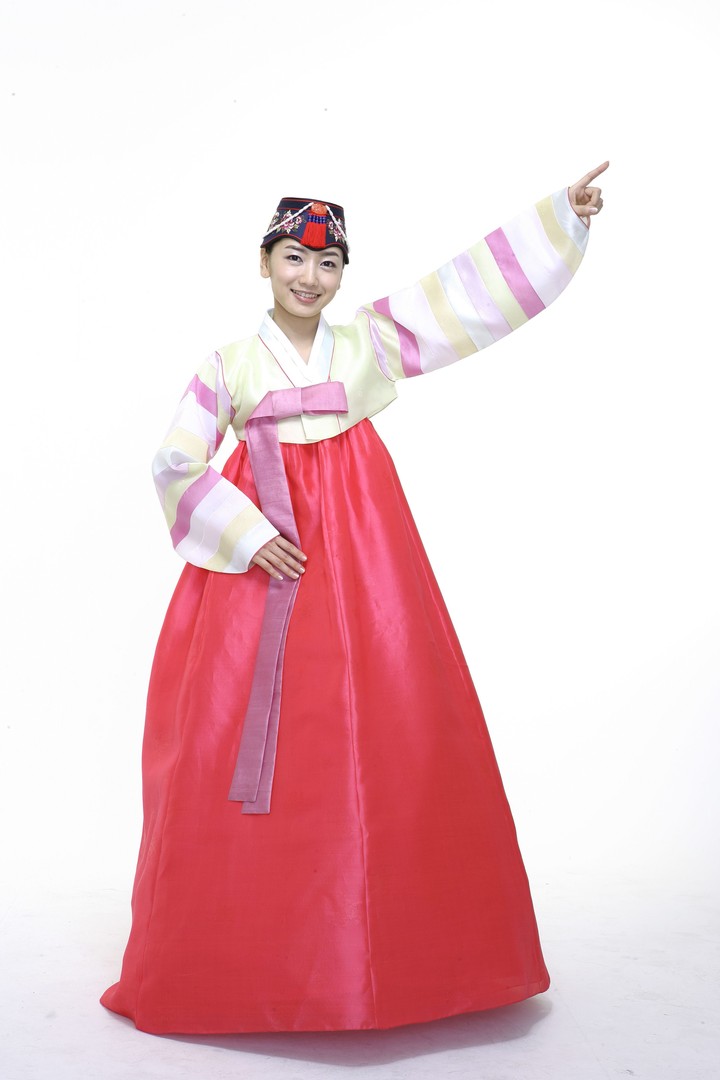 Couple in Korean Dress