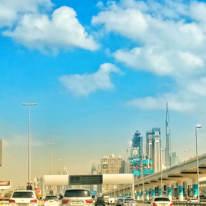 Burg Khalifa Dubai Highway