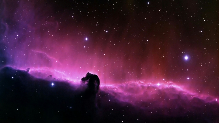 purple cloud in universe