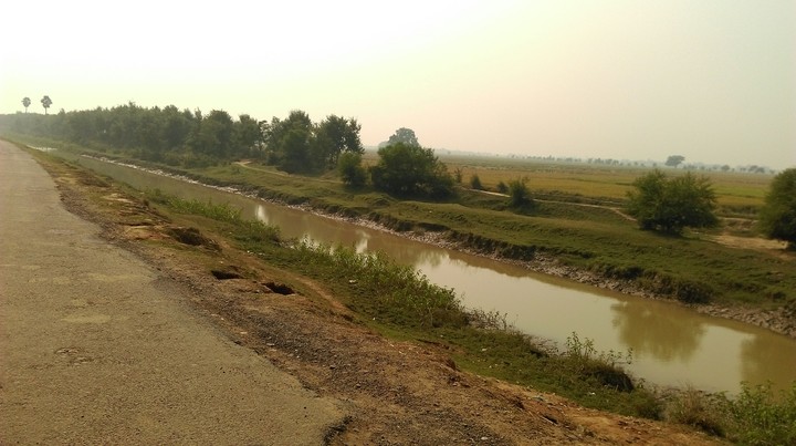 Road and River