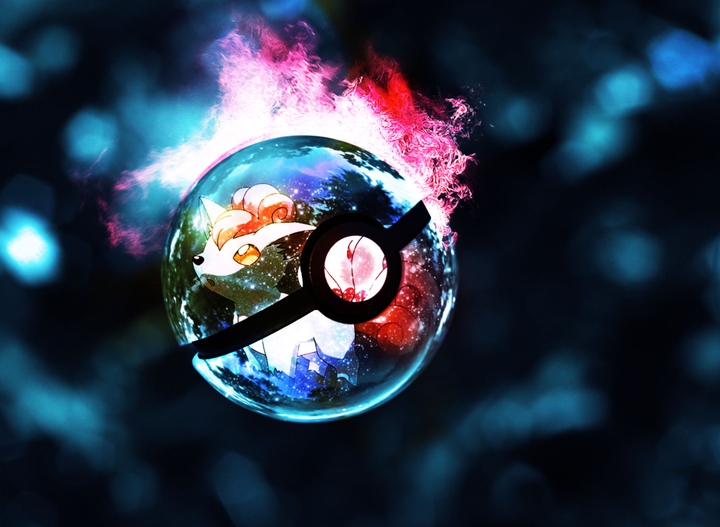 Pokemon in pokeball