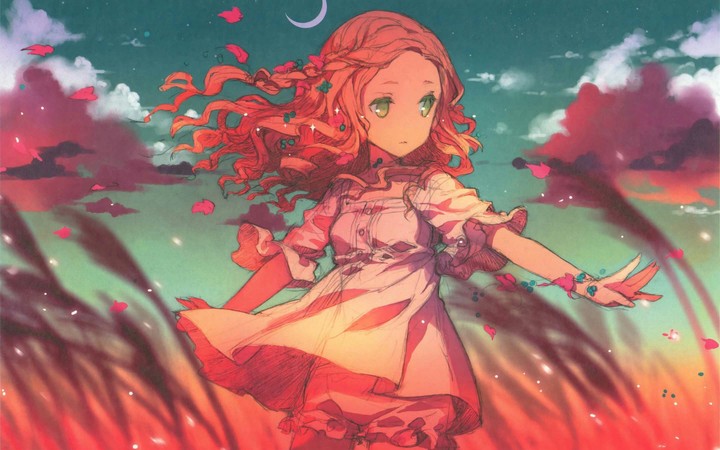 Orange girl