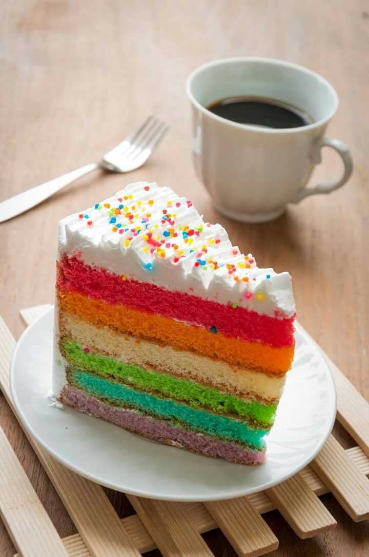 rainbow cake