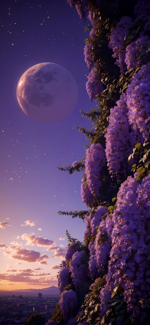 шпалери pink, evening