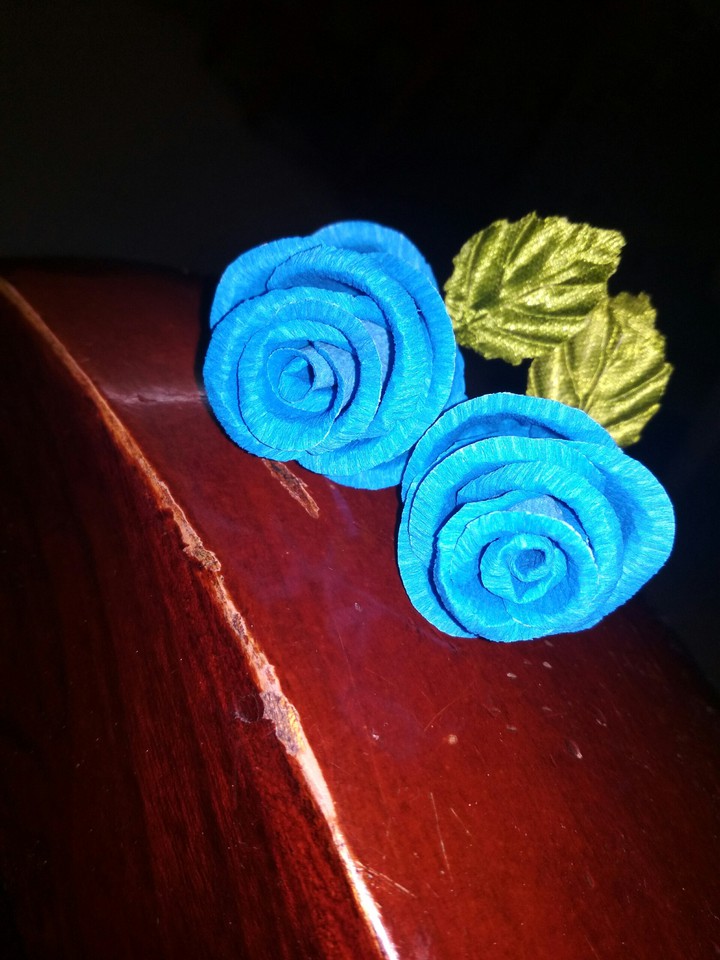 handmade paper roses
