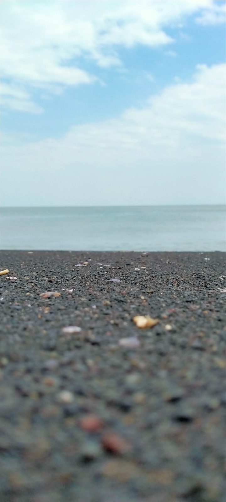 black sand