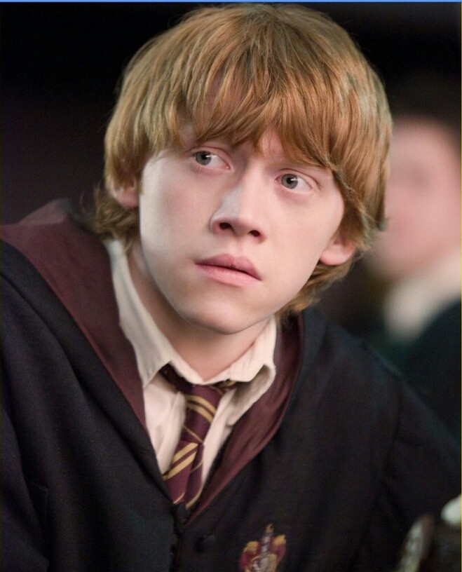 ron weasly in Harry Potter