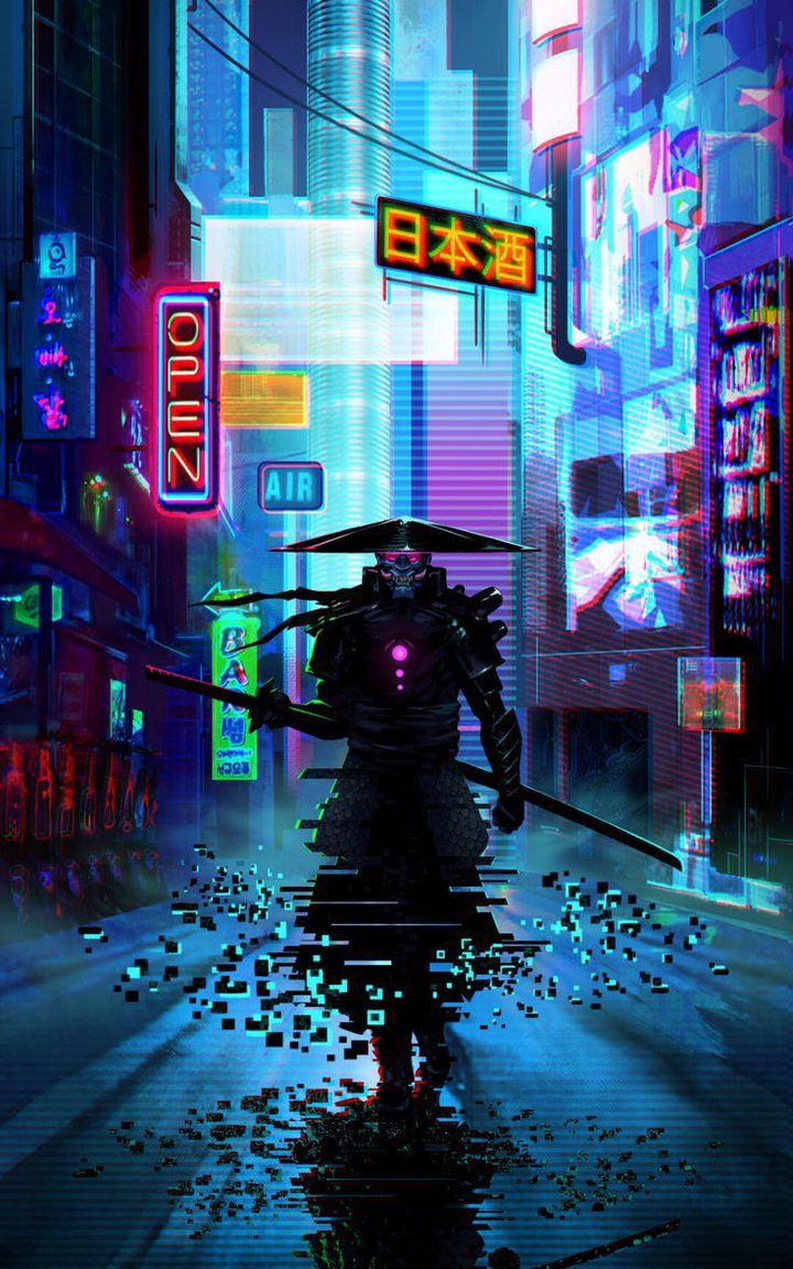 samurai futuriste