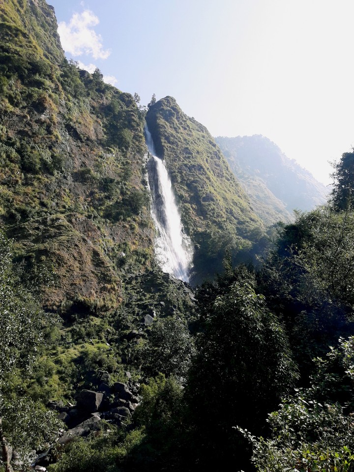 Kausani Jungle Waterfall