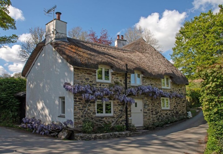 thatched wisteria cottage