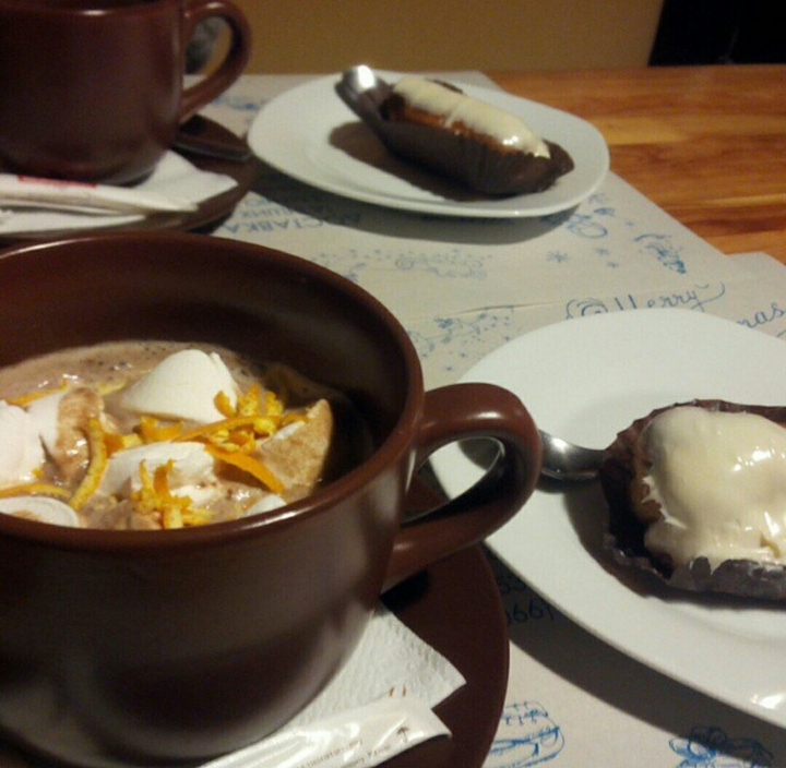 Cocoa with marshmallow