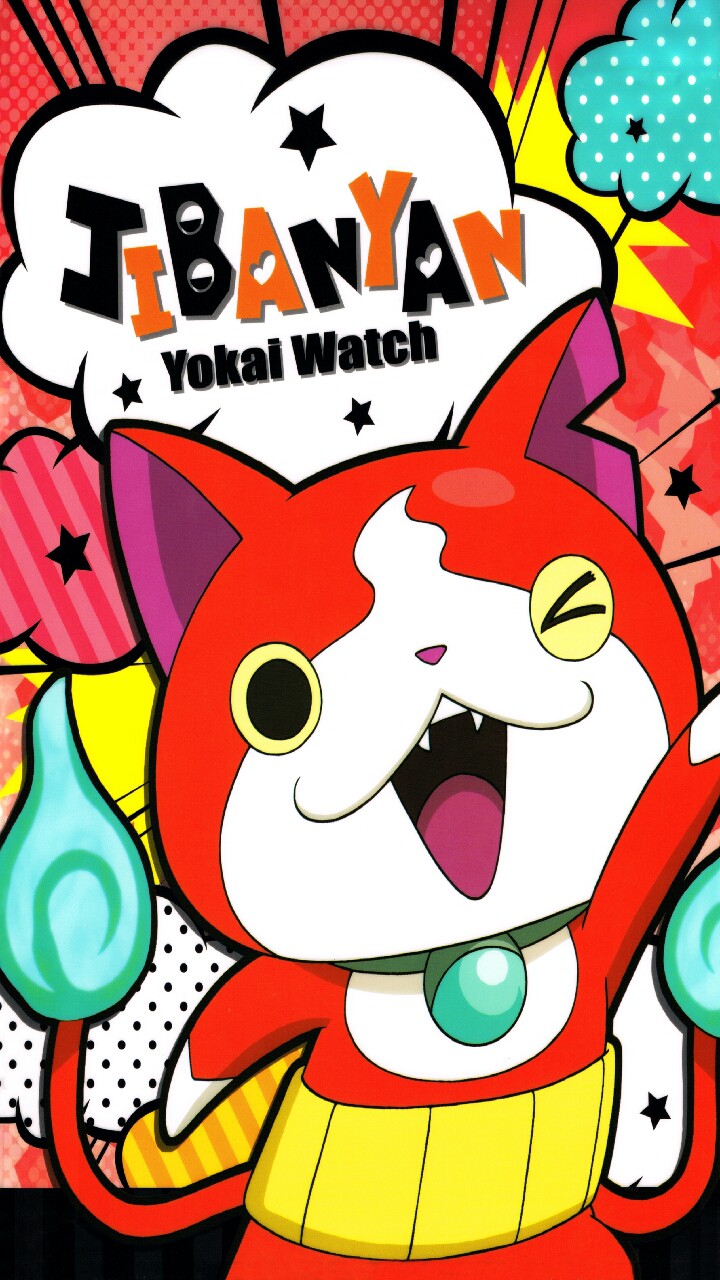 New Jibanyan Mobile Wallpaper | Yokai Watch