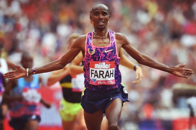 mo the long distance runner