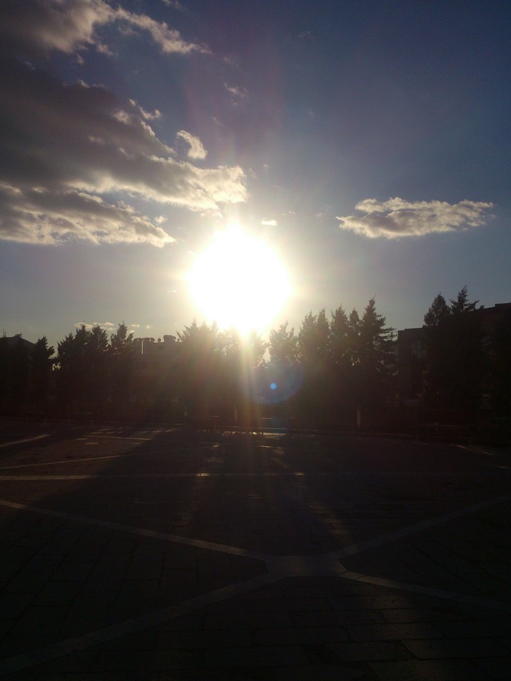 Sun is up