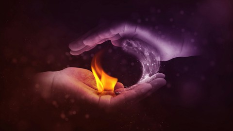 hand, liquid achtergronden