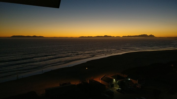 sunset at the Cape