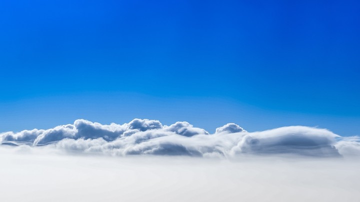 mountain where the sky reveals