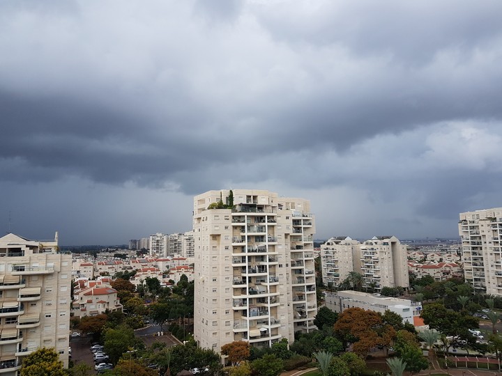 first rain in october