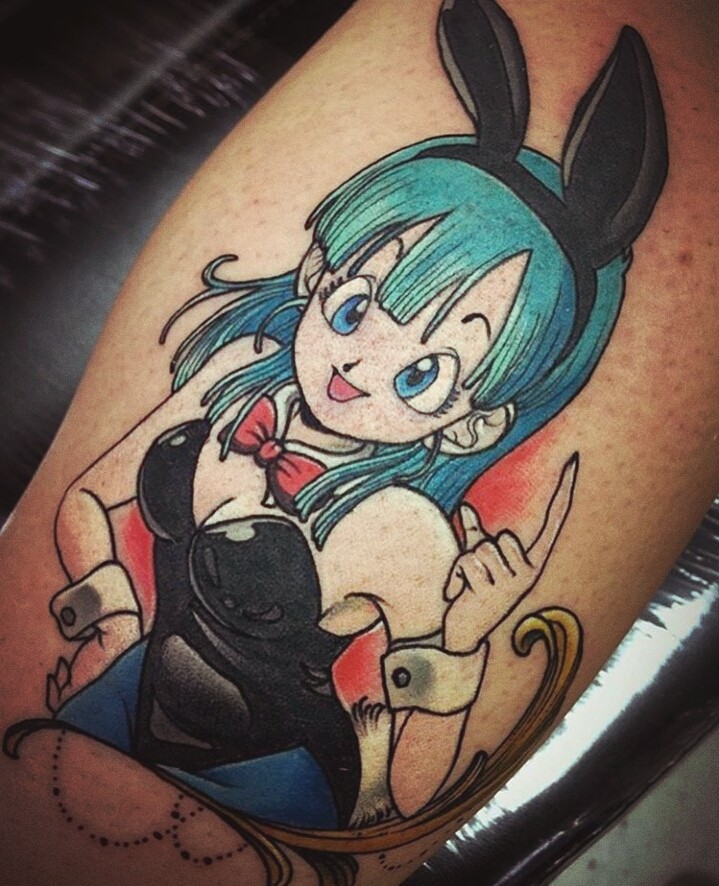 Bulma Play Boy Tatoo