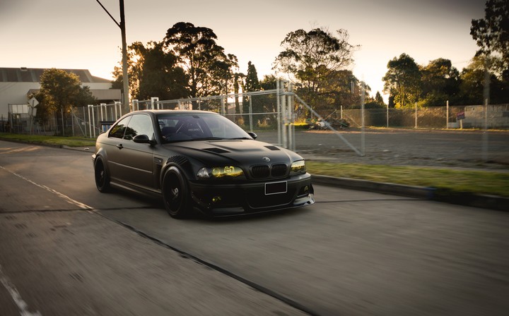BMW Black M3 E46 Tuning