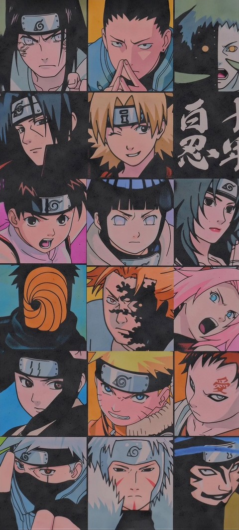 רקעים Naruto, anime