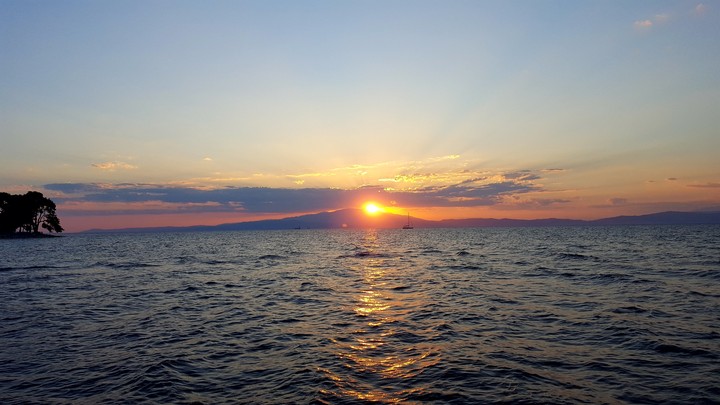 When the sun sets!!! The moon rises!!!