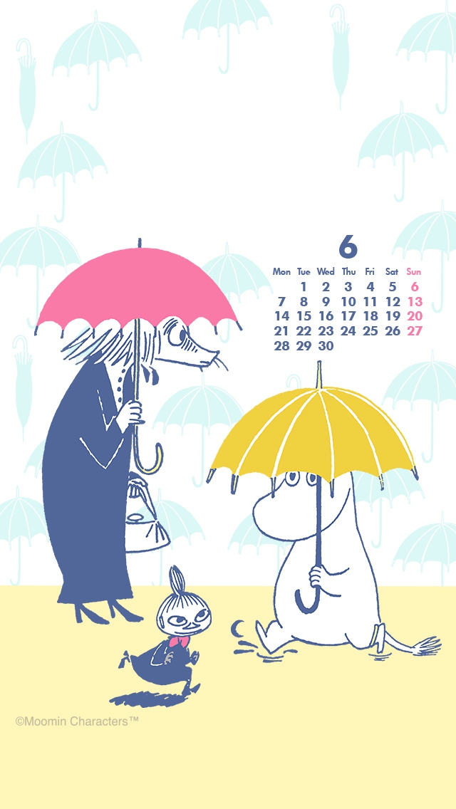 Moomin - set for rain