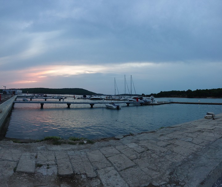 cloudy evening