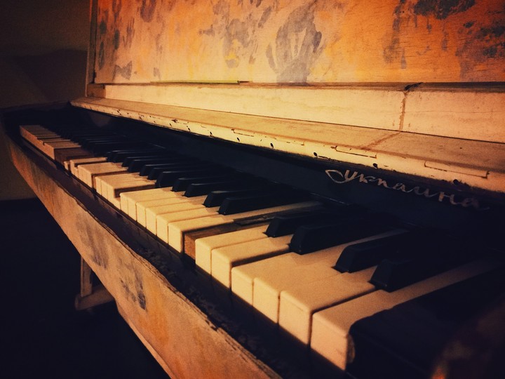 old piano