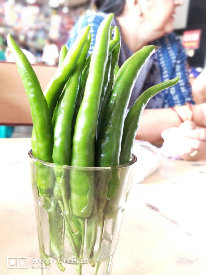 green chillies