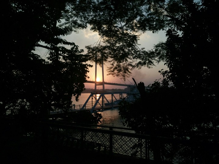 sunkissed river