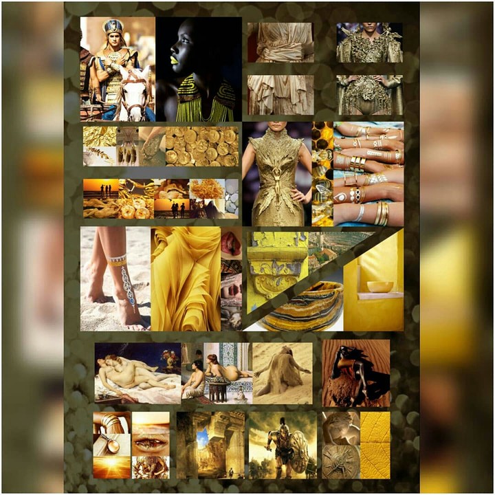 mood board...Fashion panel design for elora brand