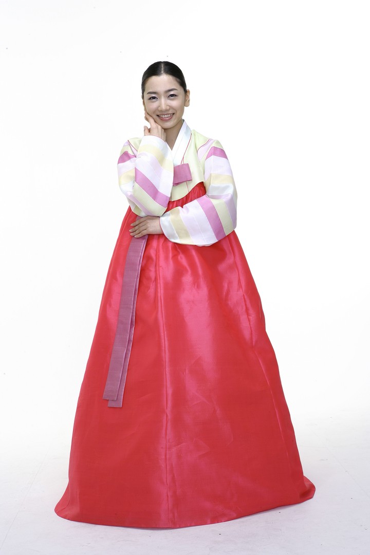 Couple in Korean Dress