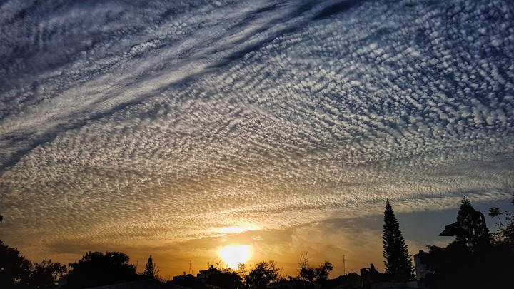 morning clouds