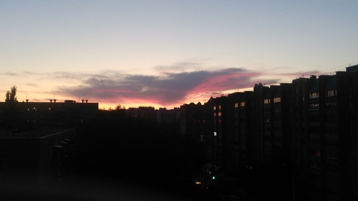 закат
